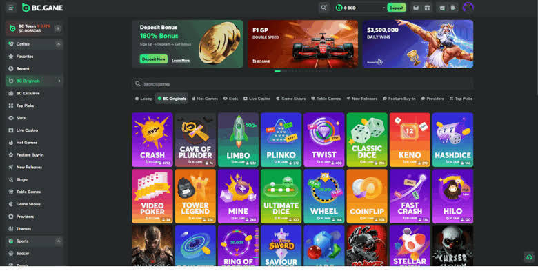 A Comprehensive Look at Crypto Casino BC Game in the UAE